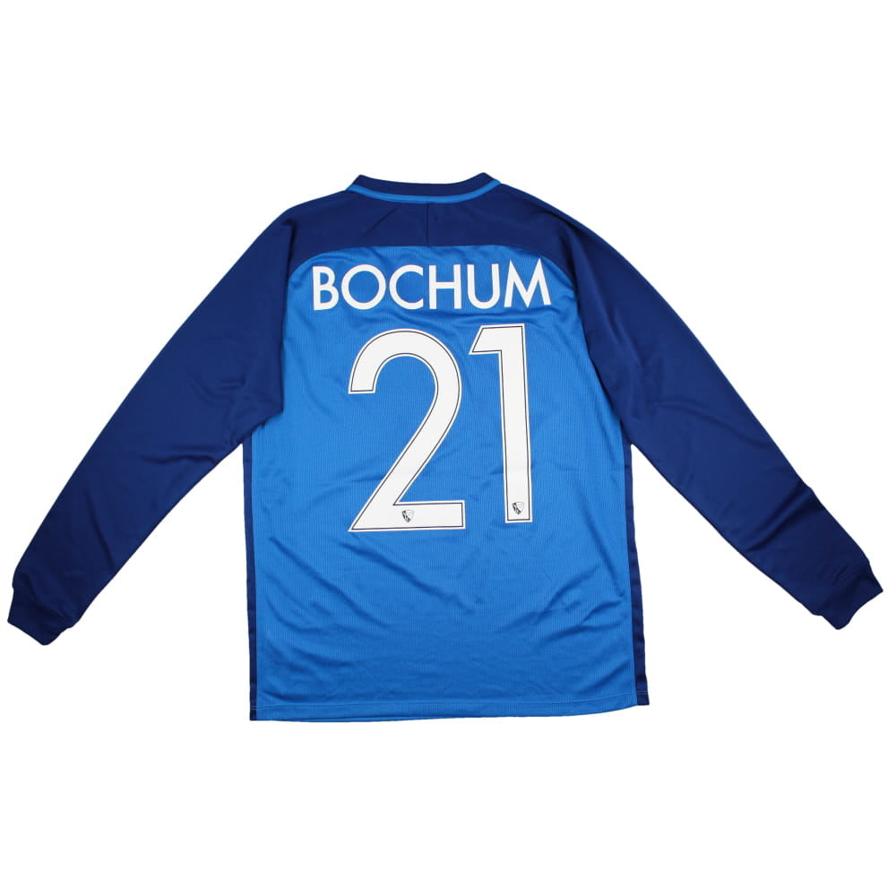 VFL Bochum 2017-18 Home Long Sleeve Shirt (L) (#21) (Mint)_1