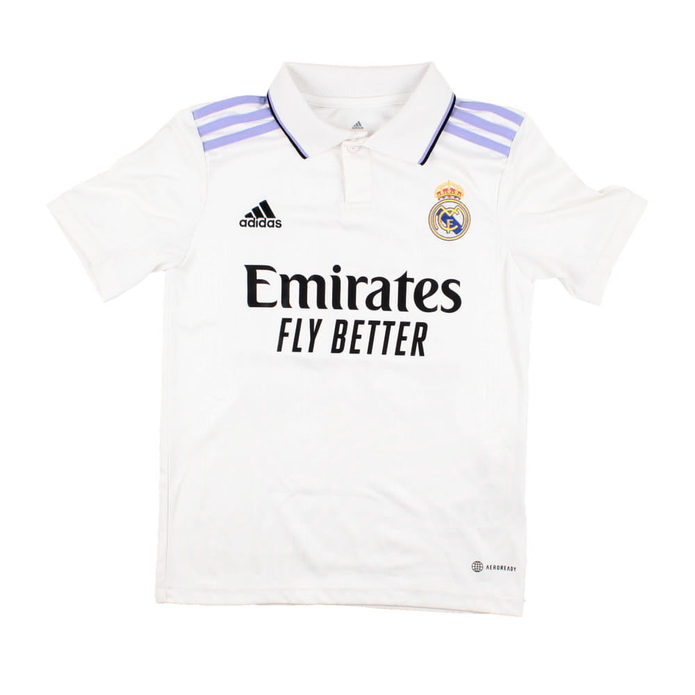 Real Madrid 2022-23 Home Shirt (SB 9-10) (Vini Jr #20) (Fair)_1