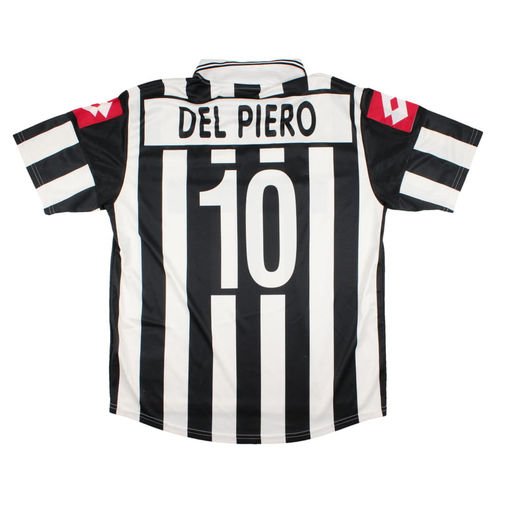 Juventus 2001-02 Home Shirt (M) Del Piero #10 (Very Good)_0