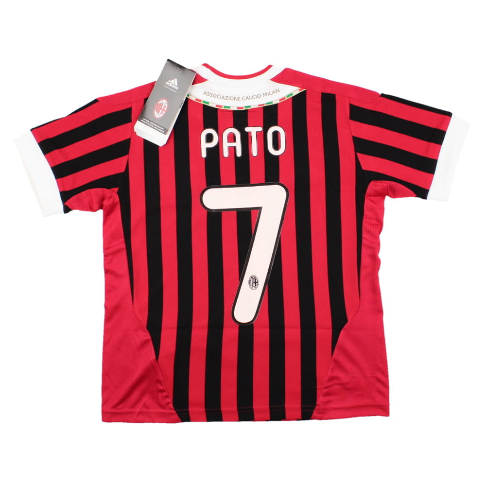 AC Milan 2011-12 Home Shirt (XSB) Pato #7 (Excellent)_0