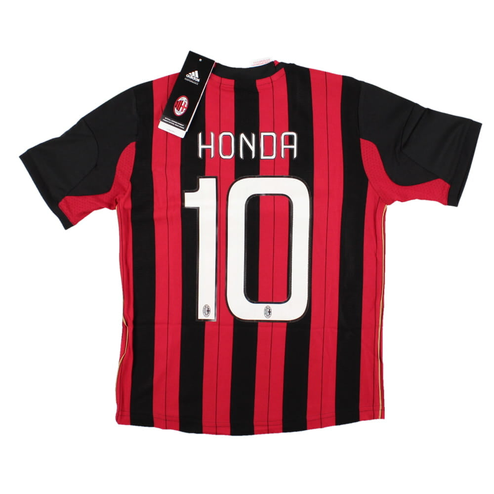 AC Milan 2013-14 Home Shirt (XSB) Honda #10 (Mint)_0