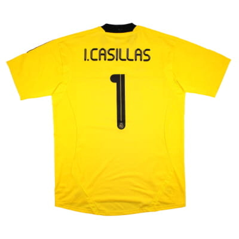 Real Madrid 2011-12 GK Home Shirt (XL) Casillas #1 (Very Good)_0