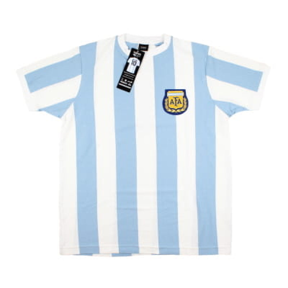 Argentina 1986-88 TOFFS Home Shirt (Maradona #10) (L) (Good)_1