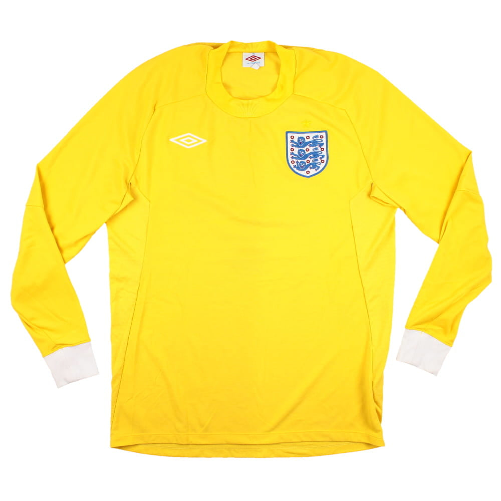 England 2010-11 Goalkeeper Long Sleeve Shirt (M) (Excellent)_0