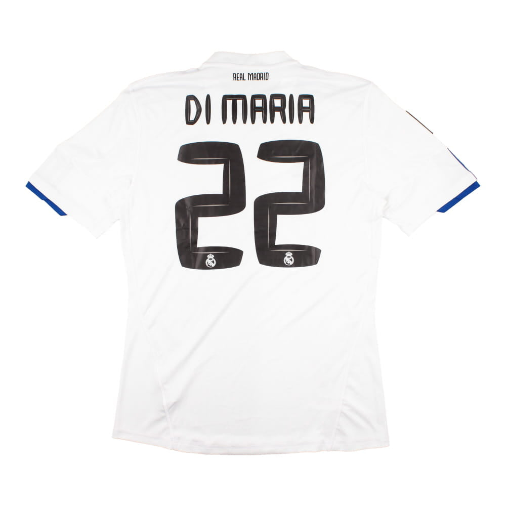 Real Madrid 2010-11 Home Shirt (M) Di Maria #22 (Excellent)_0