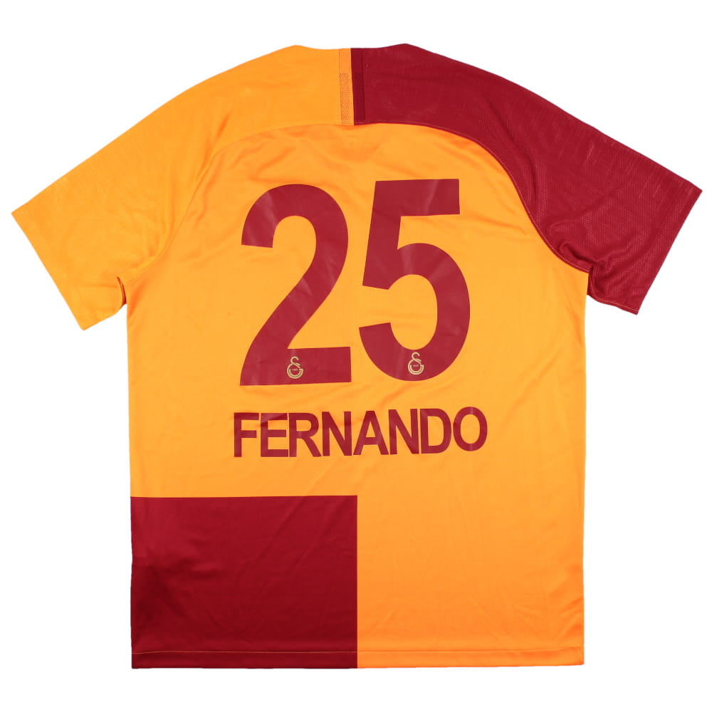 Galatasaray 2018-19 Home Shirt (L) Fernando #25 (Excellent)_0