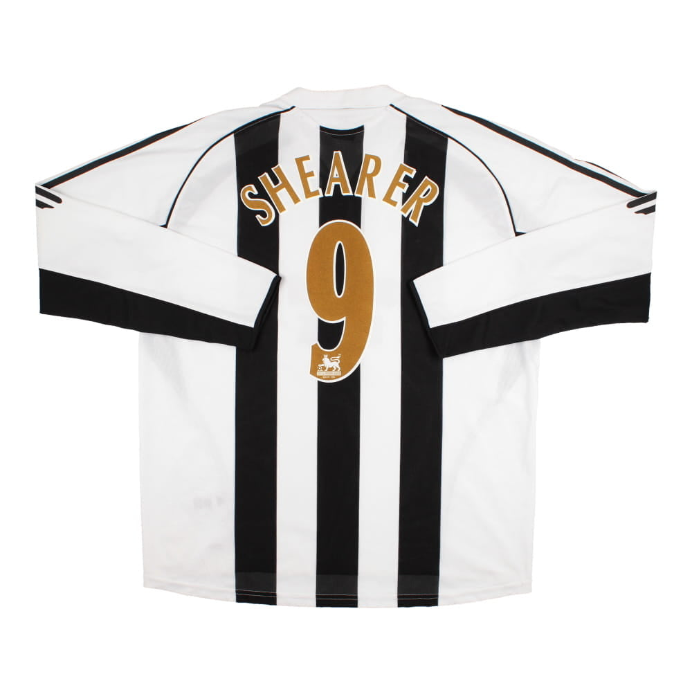 Newcastle United 2005-07 Long Sleeve Home Shirt (XL) Shearer #9 (Excellent)_0