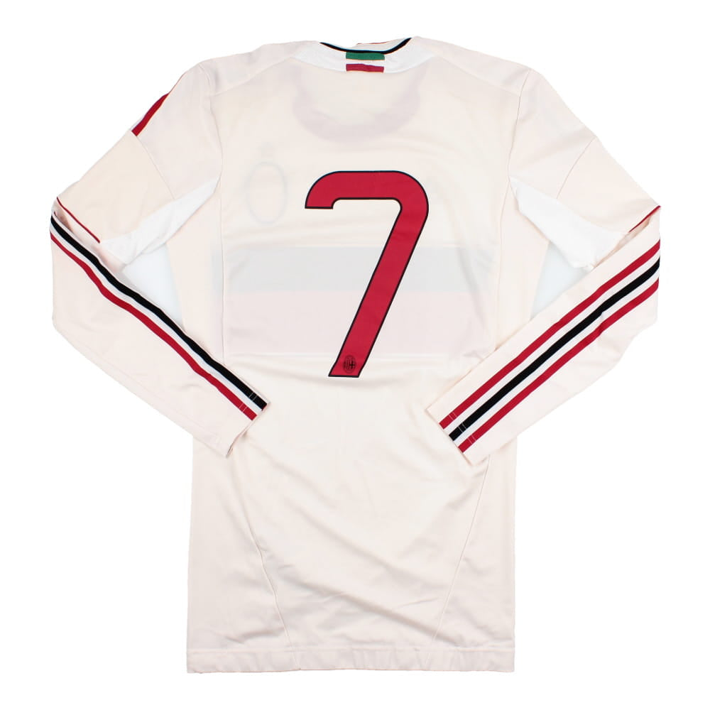 AC Milan 2012-13 Long Sleeve Player Issue Away Shirt (7 M/L) #7 (Excellent)_0