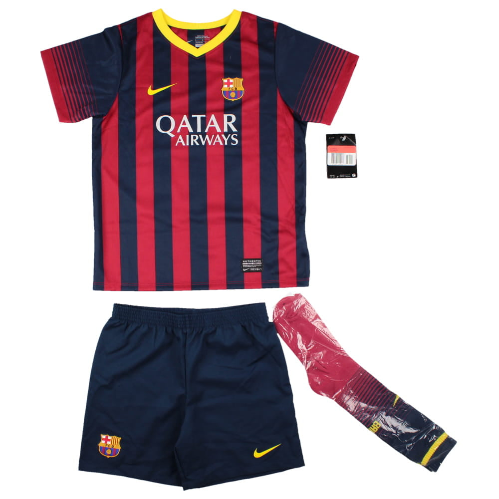 Barcelona 2013-14 Home Shirt (Messi #10) (LB) (Mint)_1