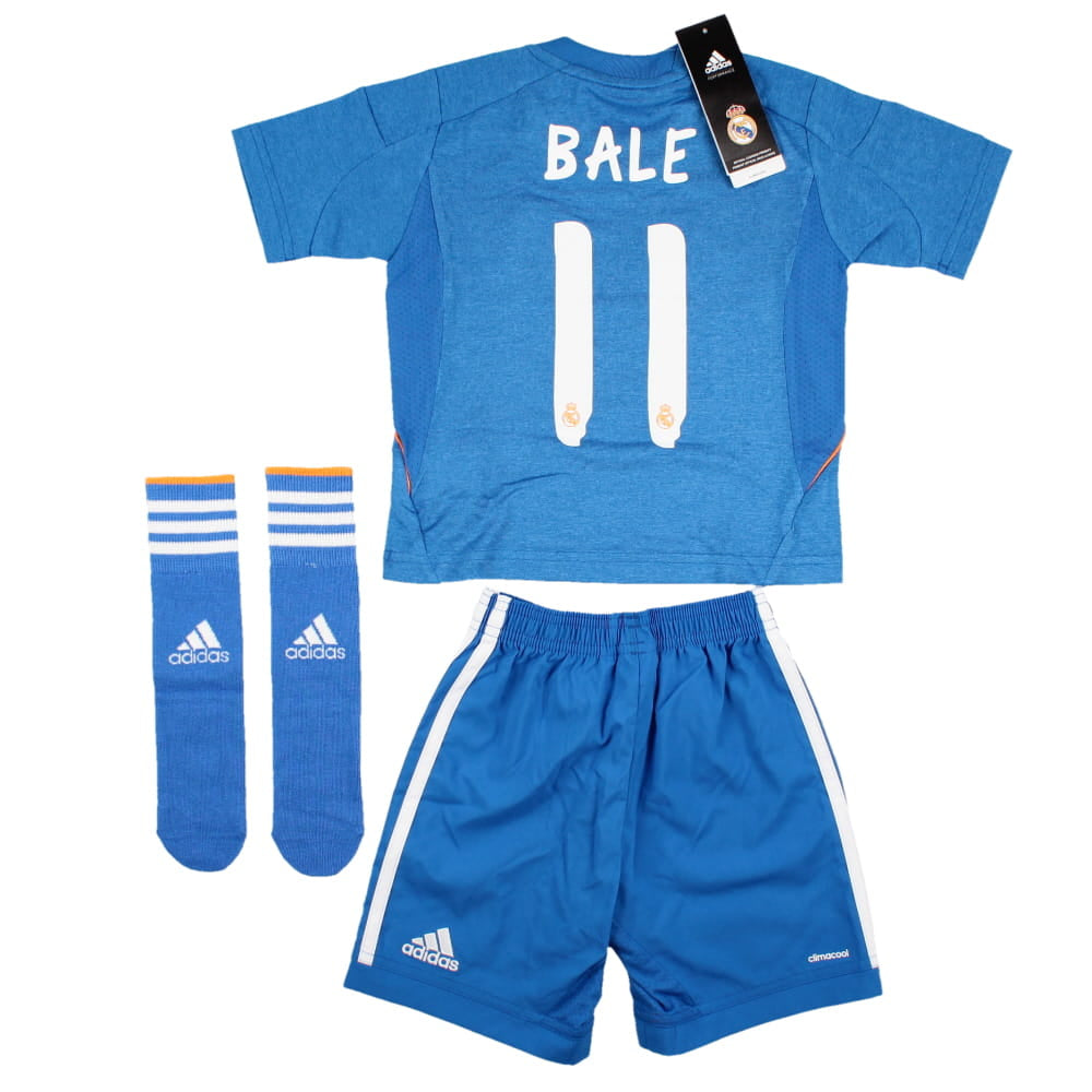 Real Madrid 2013-14 Away Infant Kit (Bale #11) (1-2y) (Mint)_0