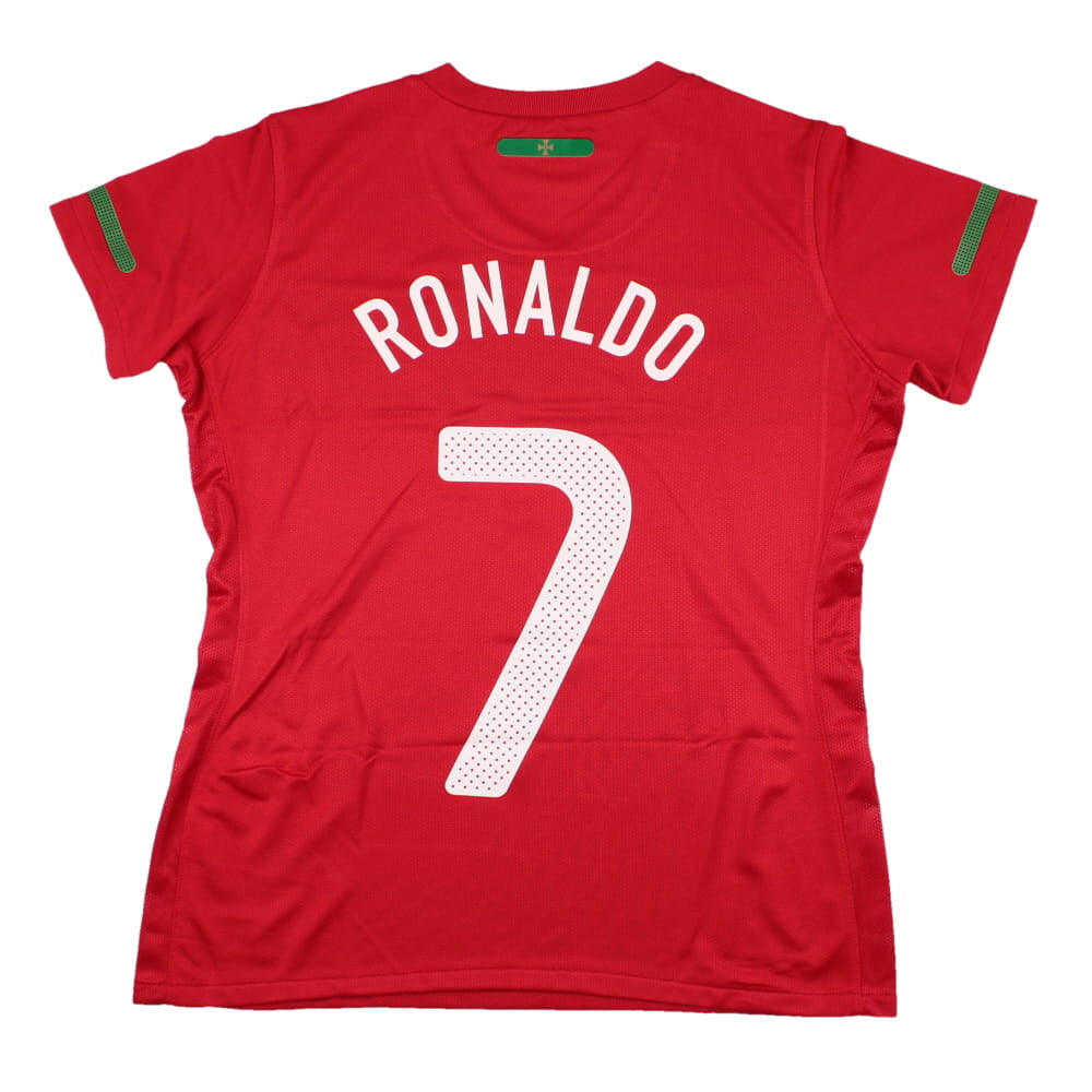 Portugal 2010-11 Home Shirt (Ronaldo #7) (Size 8-10) (Mint)_0