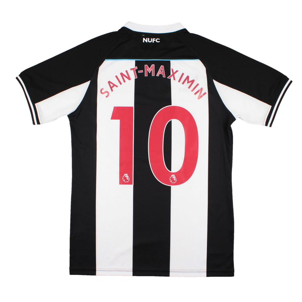 2021-2022 Newcastle United Home Shirt (S) Saint-Maximin #10 (Excellent)_0
