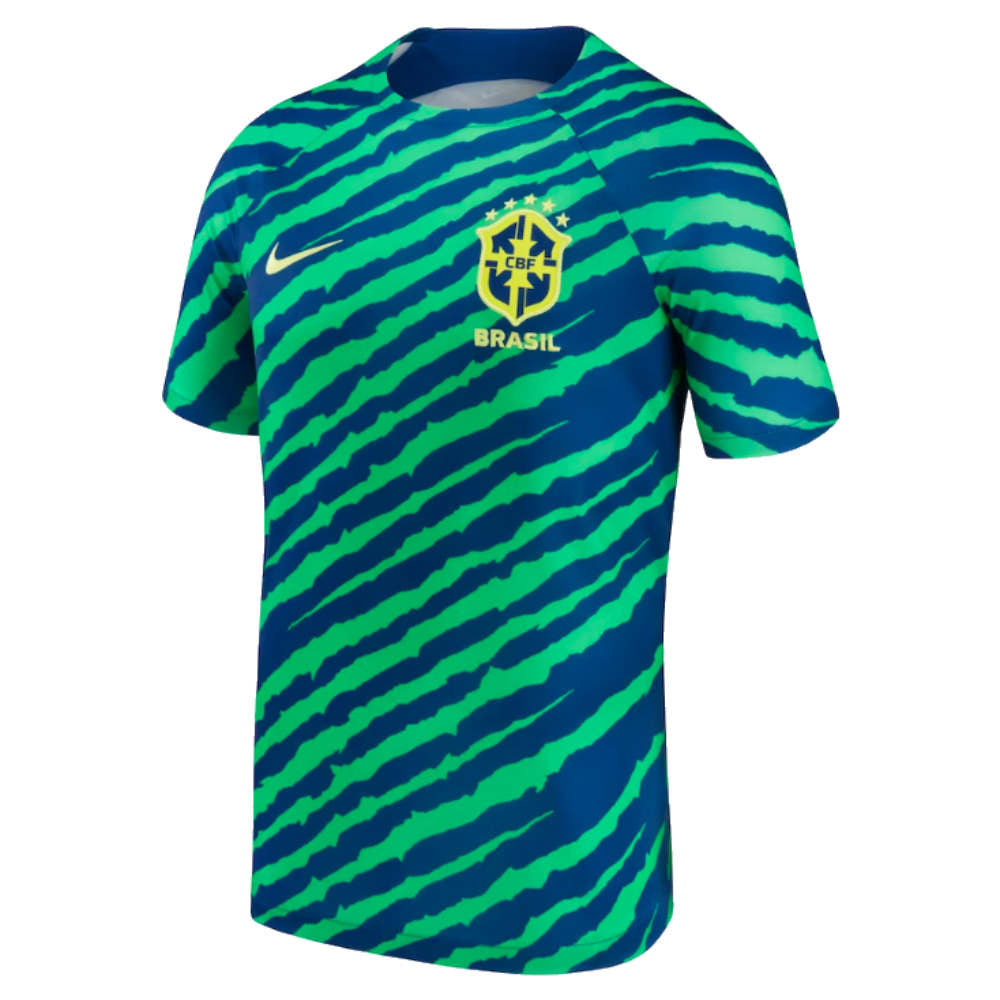 Brazil 2022-23 Pre-Match Shirt (Neymar JR #10) (SB) (Good)_1