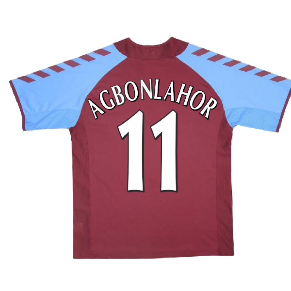 2004-2005 Aston Villa Home Shirt ((Mint) XL) (Agbonlahor 11)_2
