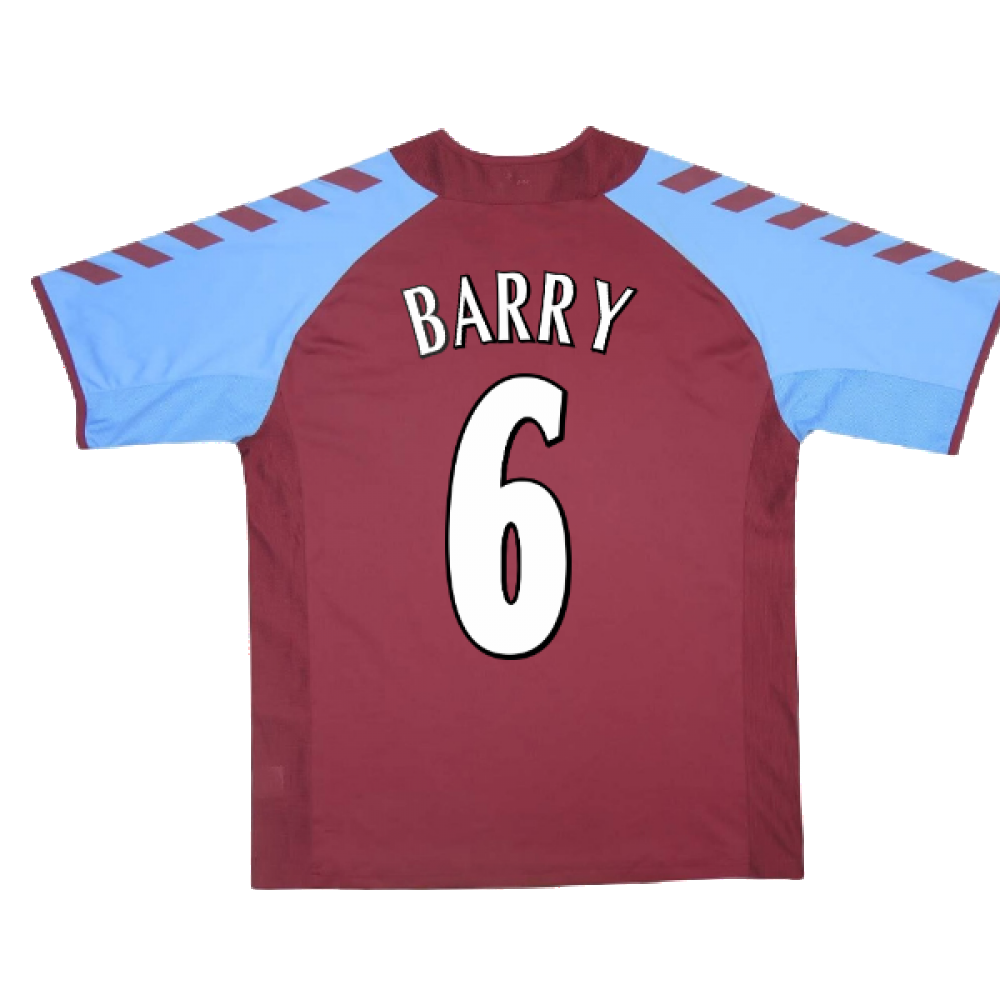 2004-2005 Aston Villa Home Shirt ((Mint) XL) (Barry 6)_2