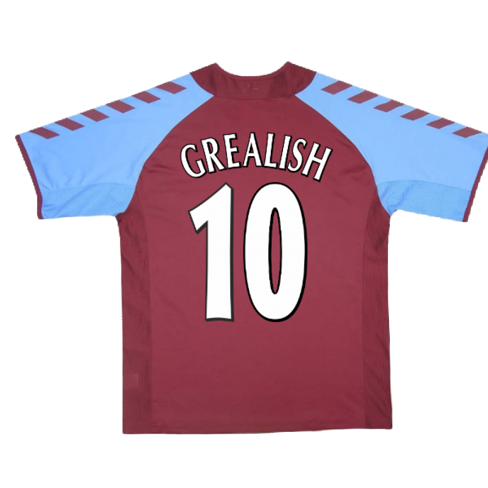 2004-2005 Aston Villa Home Shirt ((Mint) XL) (GREALISH 10)_2