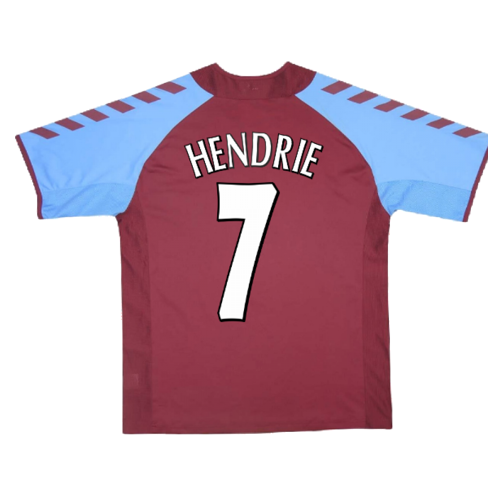 2004-2005 Aston Villa Home Shirt ((Mint) XL) (Hendrie 7)_2