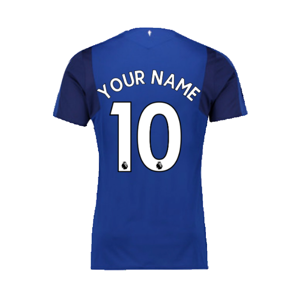 2017-2018 Everton Umbro Home Football Shirt ((Excellent) S) (Your Name)_2