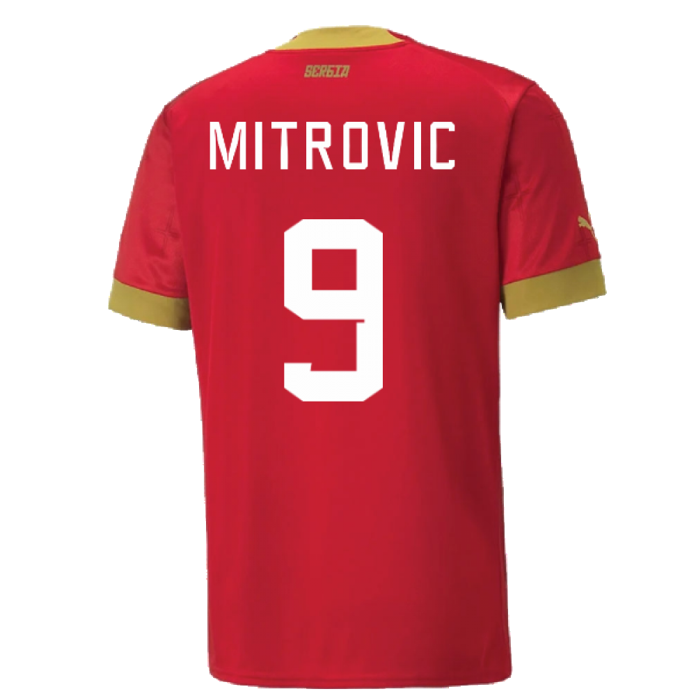 2022-2023 Serbia Home Shirt (MITROVIC 9)_2