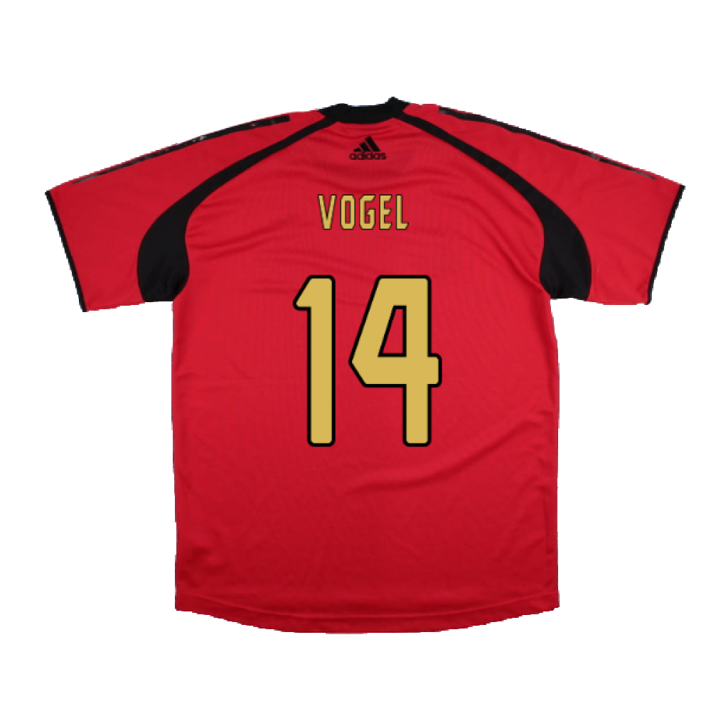 AC Milan 2004-05 Adidas Champions League Training Shirt (L) (Vogel 14) (Very Good)_1