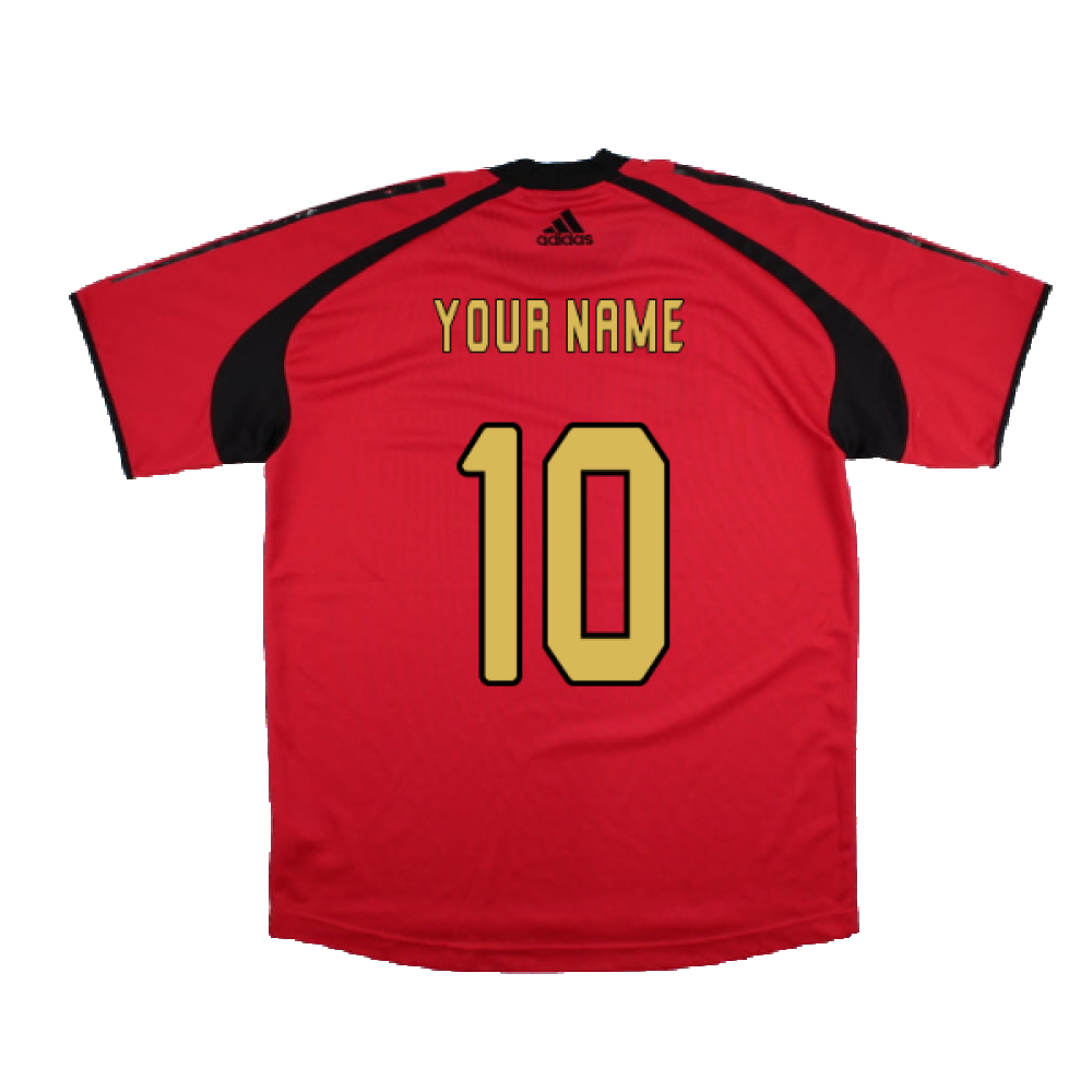AC Milan 2004-05 Adidas Champions League Training Shirt (L) (Your Name 10) (Very Good)_1