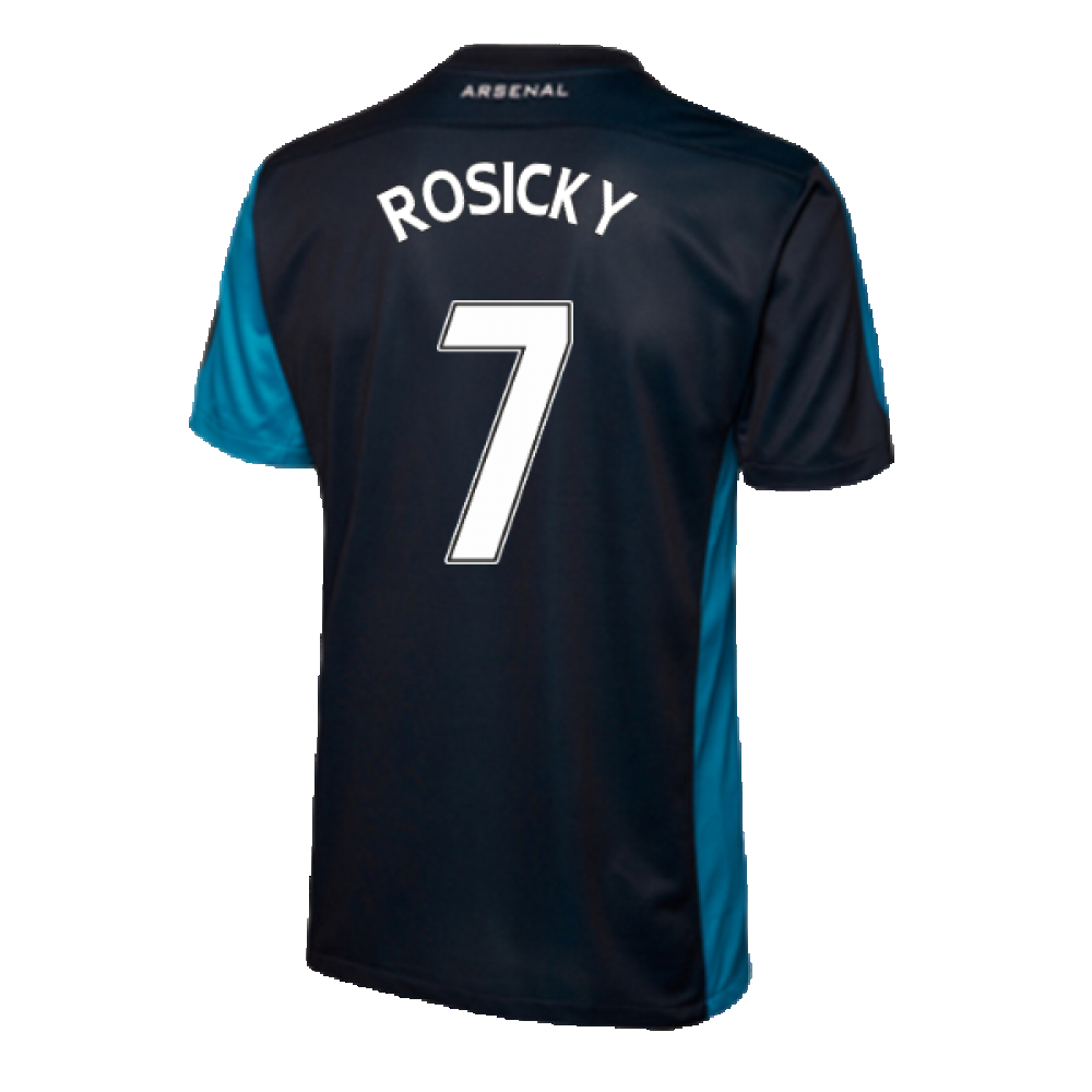 Arsenal 2011-12 Away Shirt ((Excellent) L) (ROSICKY 7)_2