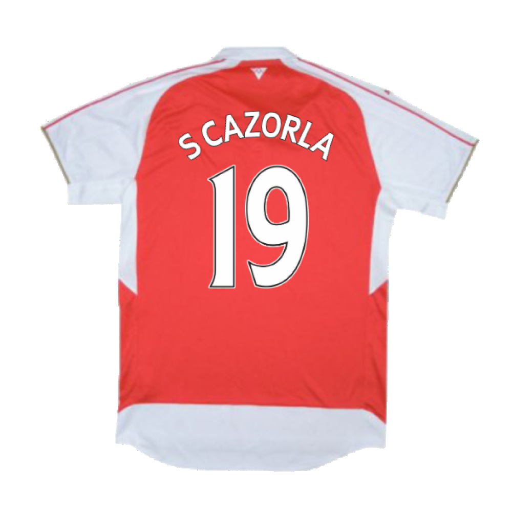 Arsenal 2015-16 Home Shirt (L) (S Cazorla 19) (Excellent)_1