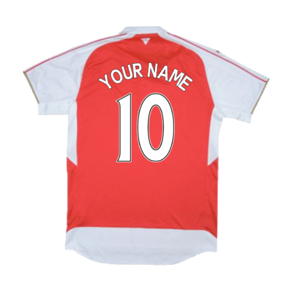 Arsenal 2015-16 Home Shirt (L) (Your Name 10) (Excellent)_1