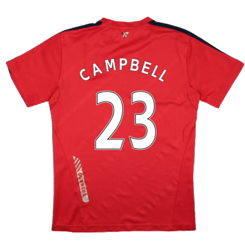 Arsenal 2015-16 Puma Training Shirt (M) (CAMPBELL 23) (Fair)_1