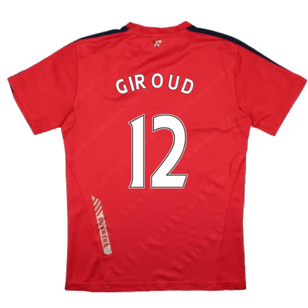 Arsenal 2015-16 Puma Training Shirt (M) (Giroud 12) (Fair)_1