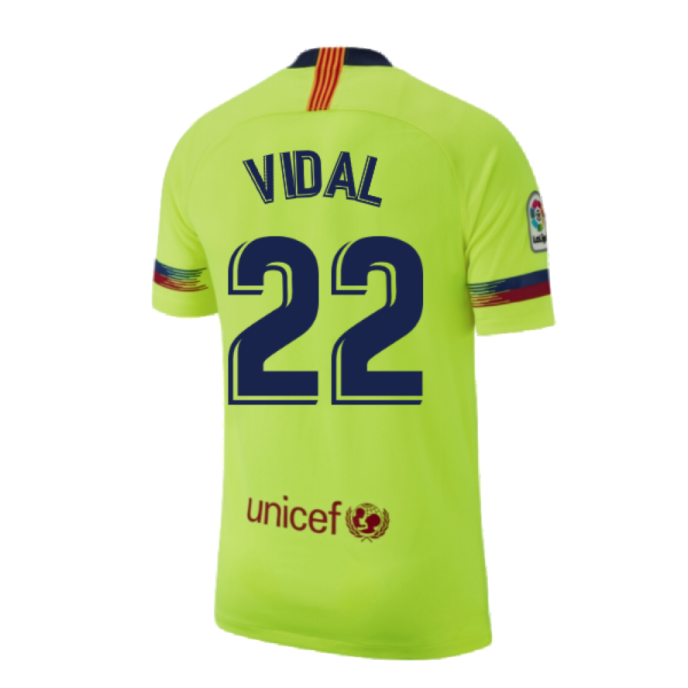 Barcelona vidal deals jersey