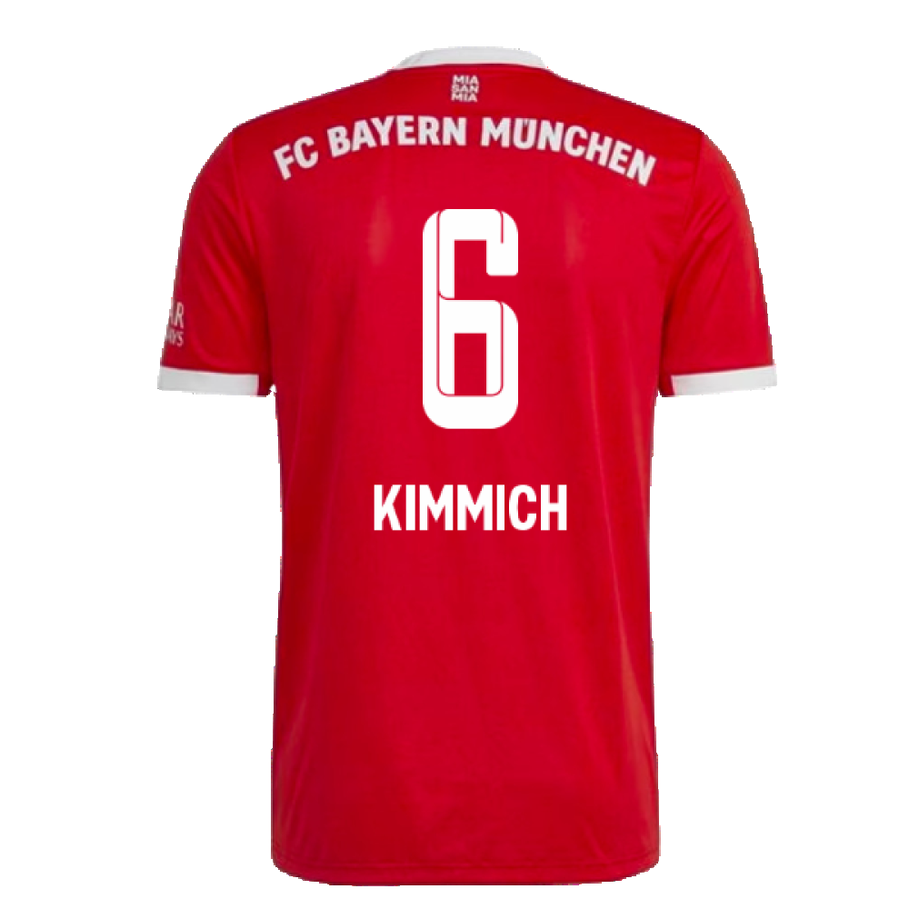 Bayern Munich 2022-23 Home Shirt (M) (KIMMICH 6) (Excellent)_1