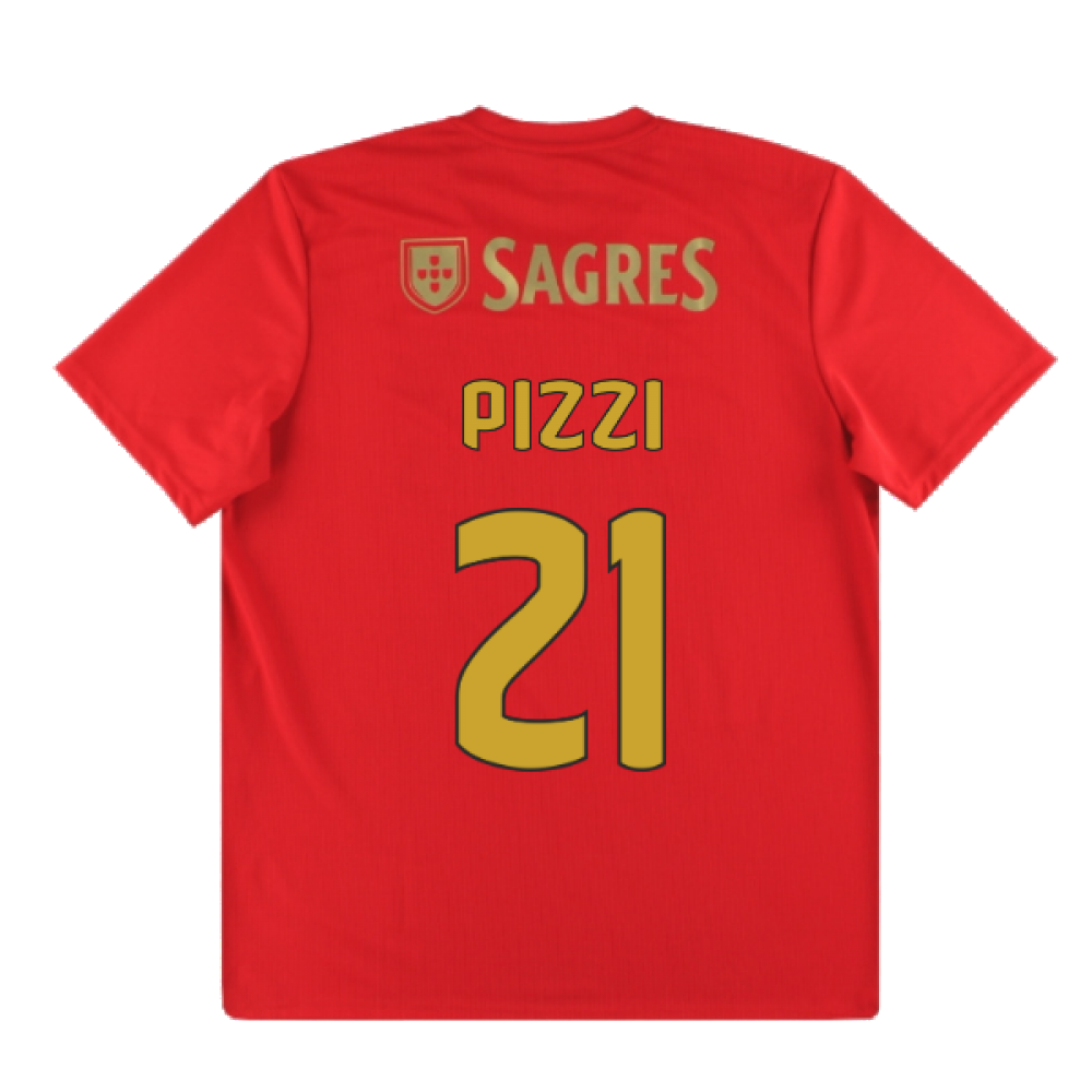 Benfica 2020-21 Home Shirt ((Excellent) L) (Pizzi 21)_2