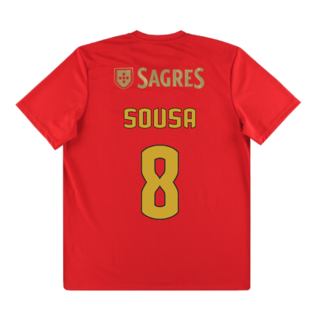 Benfica 2020-21 Home Shirt ((Excellent) L) (SOUSA 8)_2