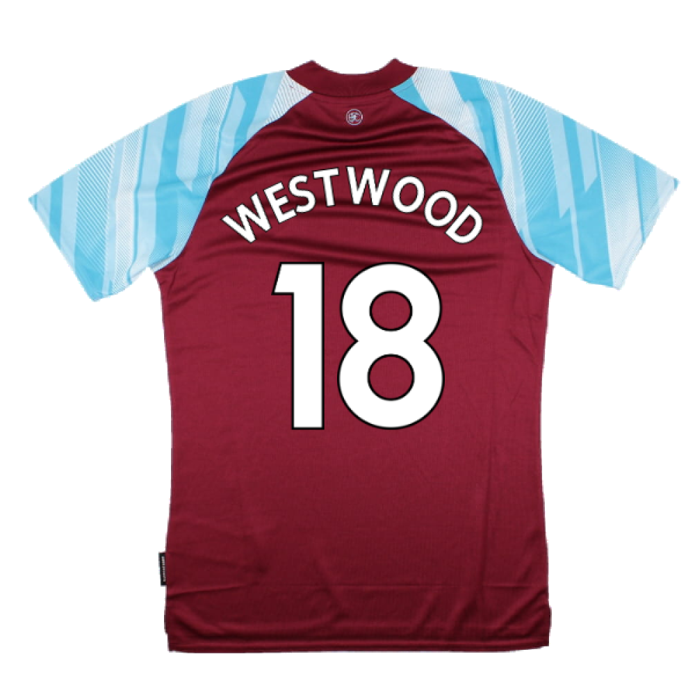 Burnley 2021-22 Home Shirt (Sponsorless) (L) (WESTWOOD 18) (Mint)_1