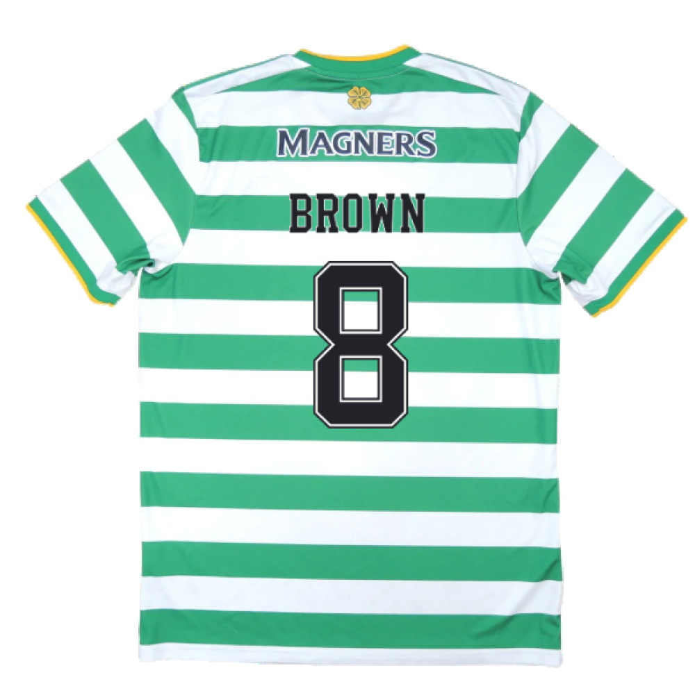 Celtic 2020-21 Home Shirt (Sponsorless) (L) (BROWN 8) (Excellent)_1