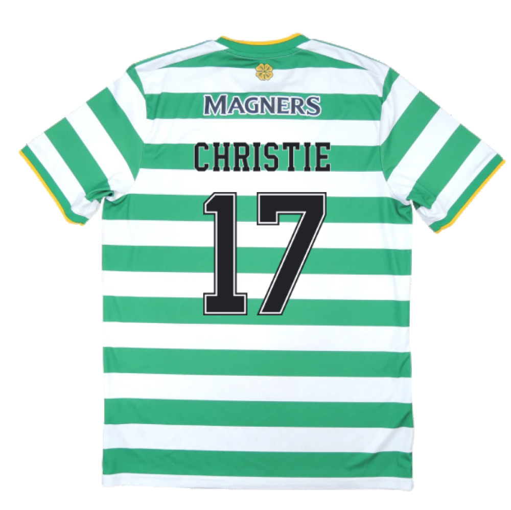 Celtic 2020-21 Home Shirt (Sponsorless) (L) (CHRISTIE 17) (Excellent)_1
