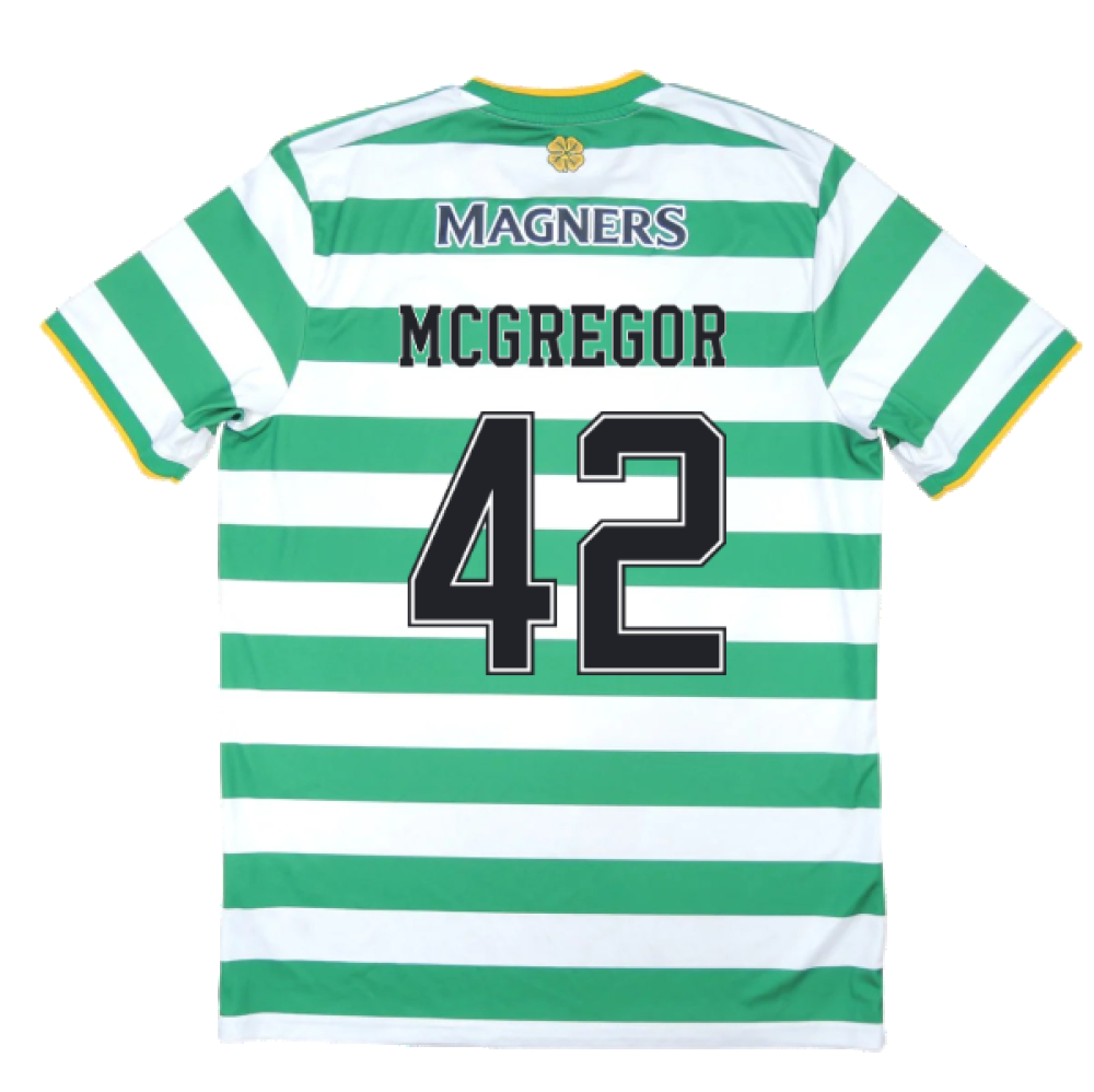 Celtic 2020-21 Home Shirt (Sponsorless) (L) (MCGREGOR 42) (Excellent)_1