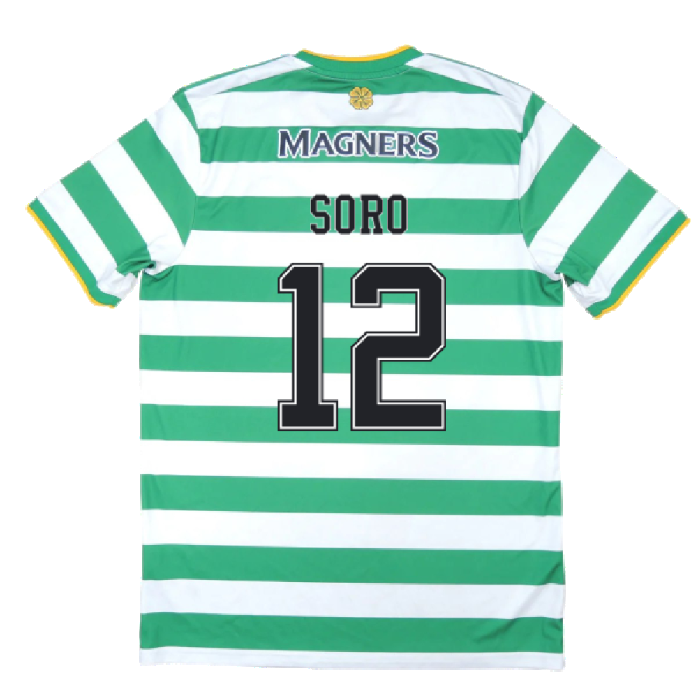 Celtic 2020-21 Home Shirt (Sponsorless) (L) (SORO 12) (Excellent)_1