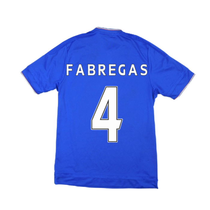 Chelsea 2015-16 Home Shirt ((Excellent) XL) (Fabregas 4)
