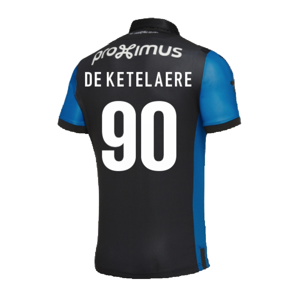 Club Brugge 2018-19 Home Shirt ((Excellent) XXL) (De Ketelaere 90)_0