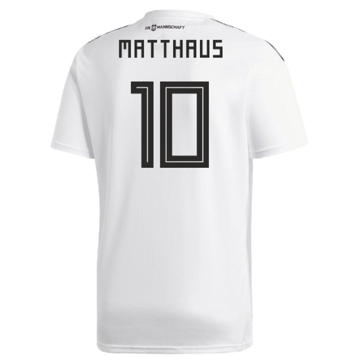 Germany 2018-19 Home Shirt ((Very Good) XL) (Matthaus 10)