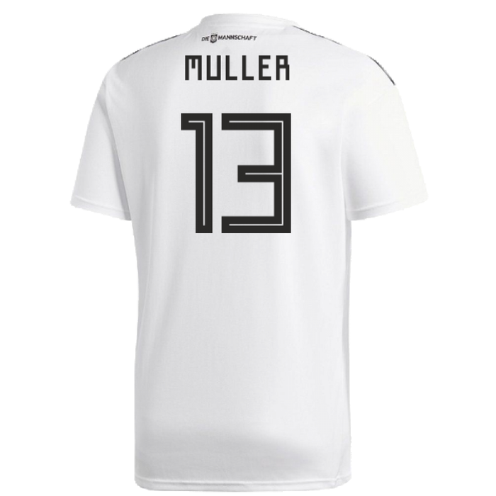 Germany 2018-19 Home Shirt ((Very Good) XL) (Muller 13)