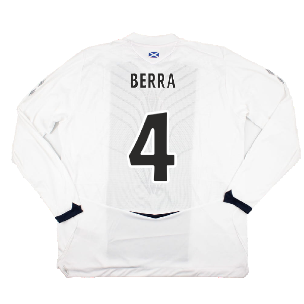 Hearts 2008-09 Long Sleeve Away Shirt (XXL) (Berra 4) (Mint)_1