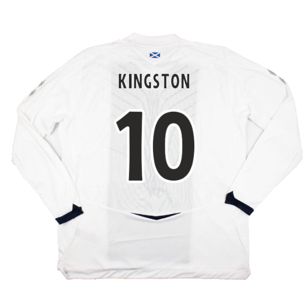 Hearts 2008-09 Long Sleeve Away Shirt (XXL) (Kingston 10) (Mint)_1