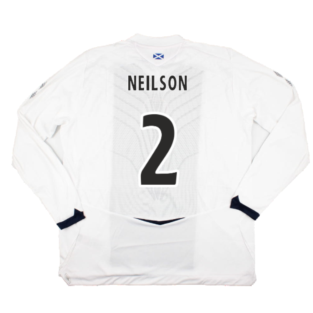 Hearts 2008-09 Long Sleeve Away Shirt (XXL) (Neilson 2) (Mint)_1