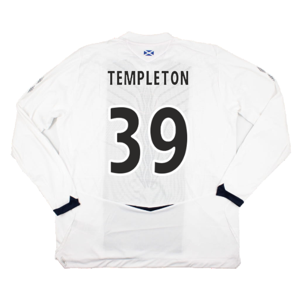 Hearts 2008-09 Long Sleeve Away Shirt (XXL) (Templeton 39) (Mint)_1