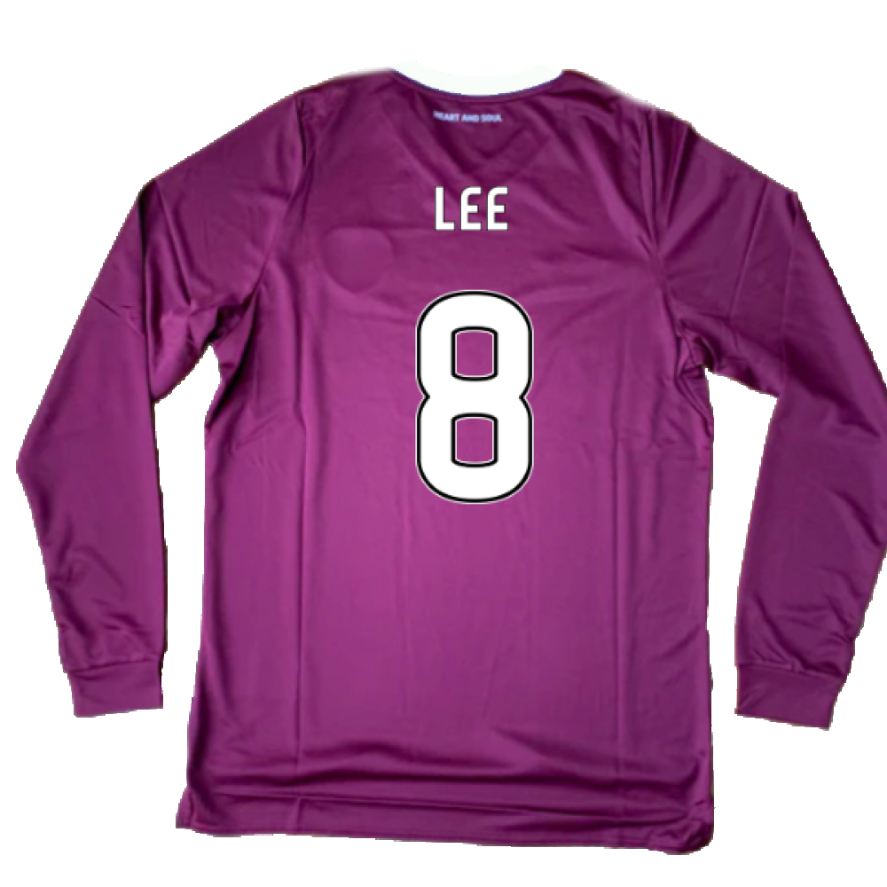 Hearts 2019-20 Long Sleeve Home Shirt (YL) (Lee 8) (BNWT)_1