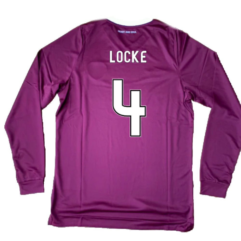 Hearts 2019-20 Long Sleeve Home Shirt (YL) (Locke 4) (BNWT)_1