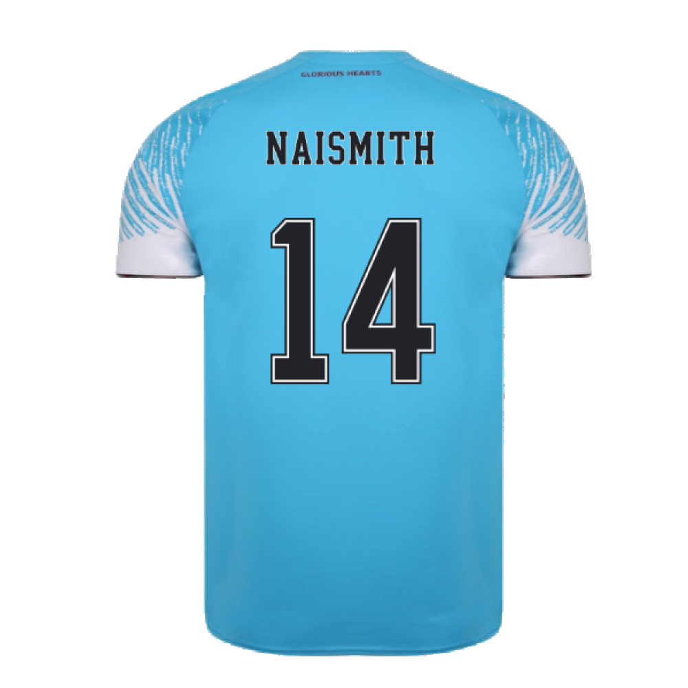 Hearts 2020-21 Away Shirt (S) (Naismith 14) (Mint)_1